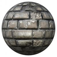 PBR texture wall bricks